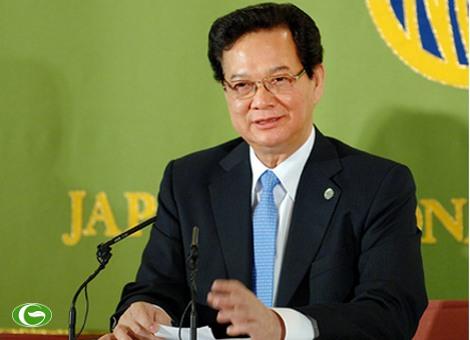 Thủ tướng Nguyễn Tấn Dũng: Quan hệ Việt Nam – Nhật Bản đang có sự phát triển mạnh mẽ và toàn diện 
